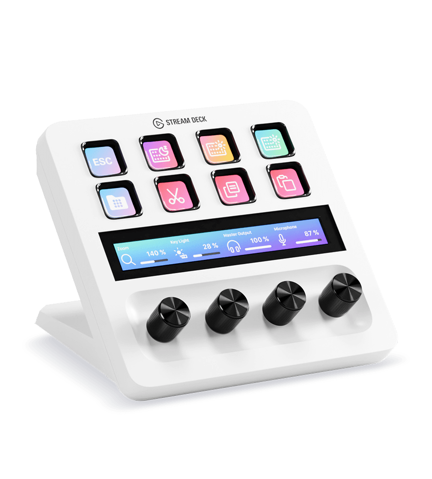 Stream Deck + White Edition | Elgato